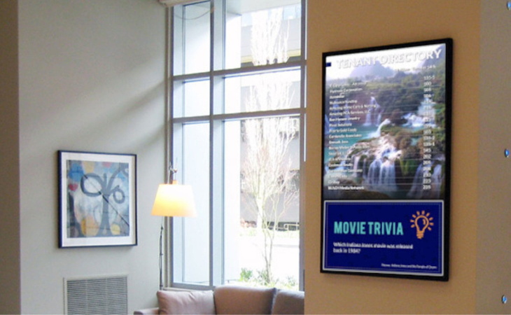 Trivia Quiz on Digital Signag